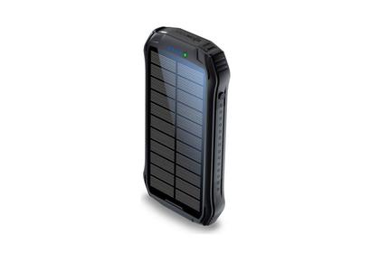 BOOMPODS Solar Powerbank "Neutron 10000mAh", Black