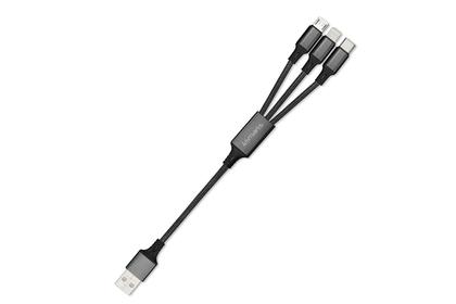4SMARTS 3in1 Kabel "ForkCord", 20cm